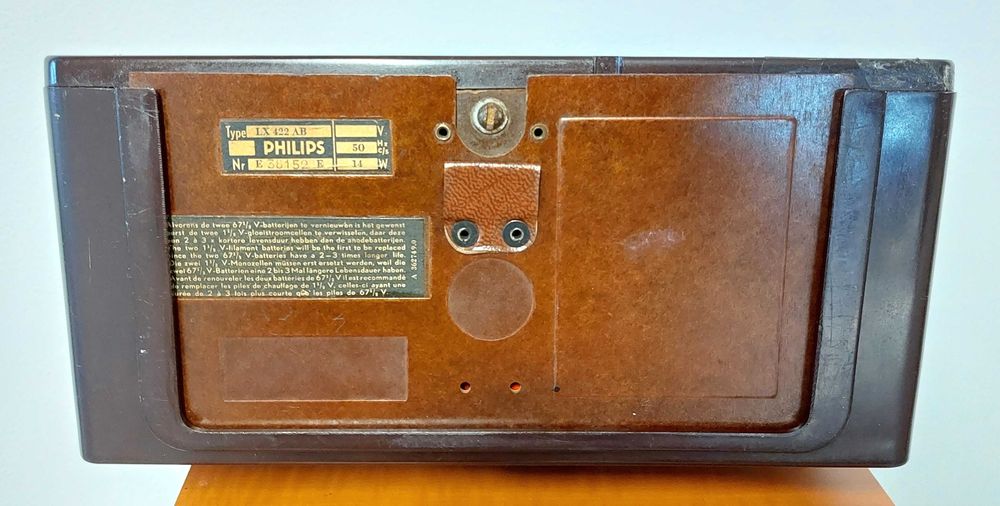 Rádio antigo Philips