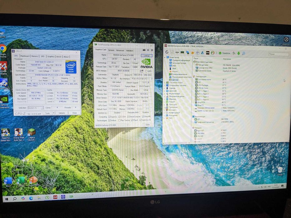 Компьютер для работы/учебы. core i5, 8GB RAM, GTX 650, Новый SSD 120GB