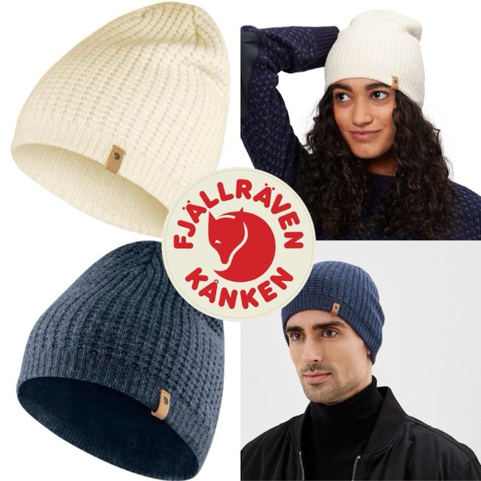 Шапка Fjallraven Structure Beanie оригінал кольори в наявності
