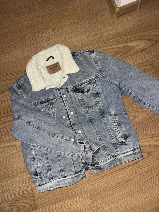 Джинсовка чоловіча тепла Ostin , Pull bear / джинсова куртка