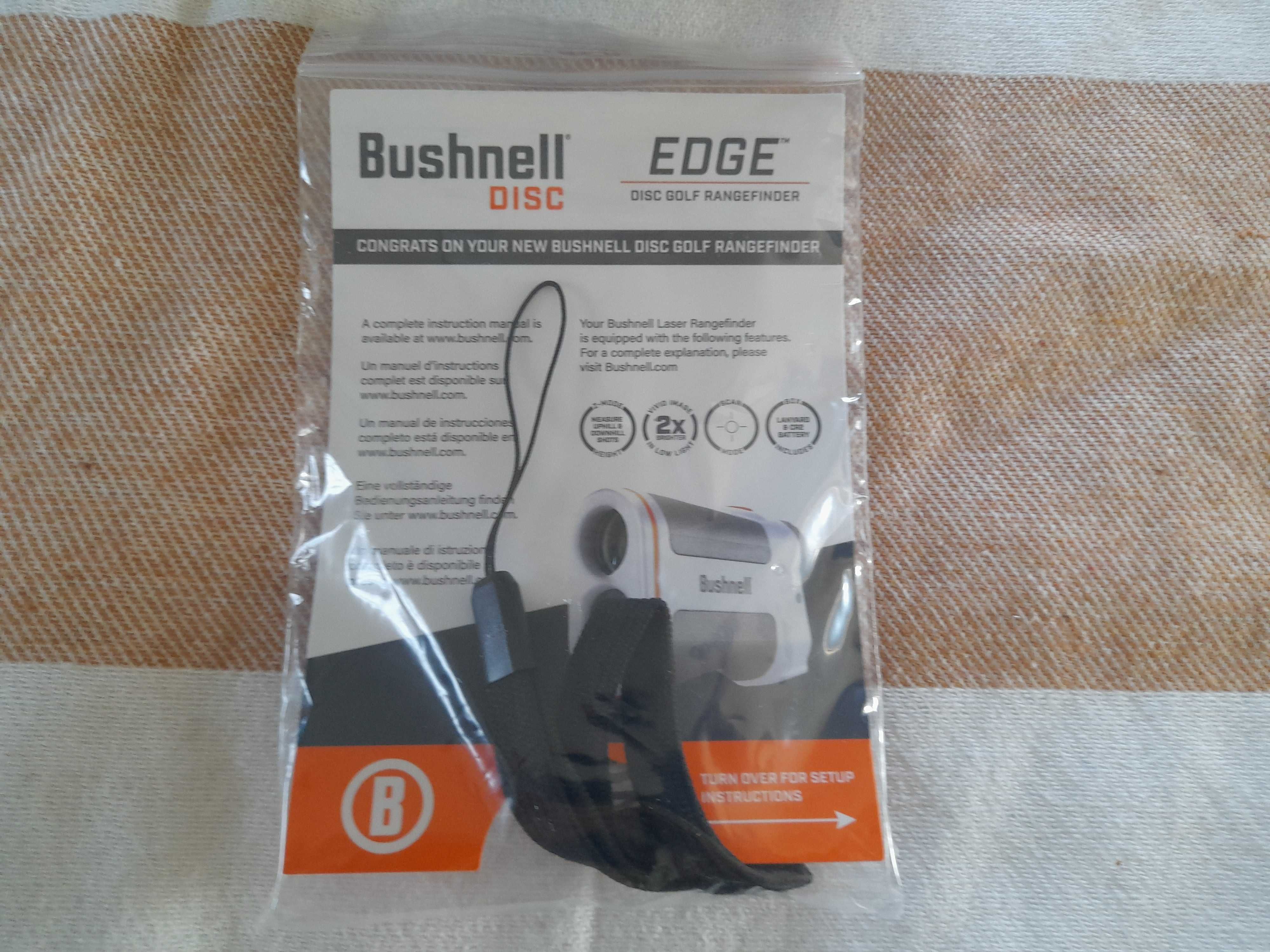 Dalmierz laserowy Bushnell Edge Disk Golf