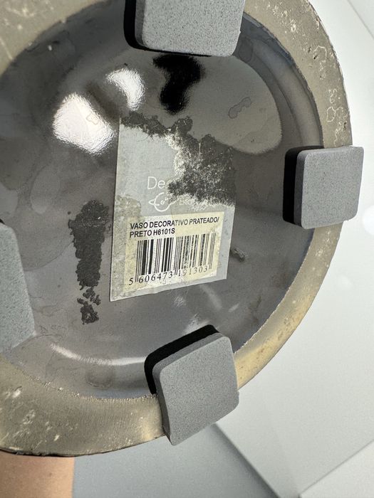 Jarra de decoração com flores