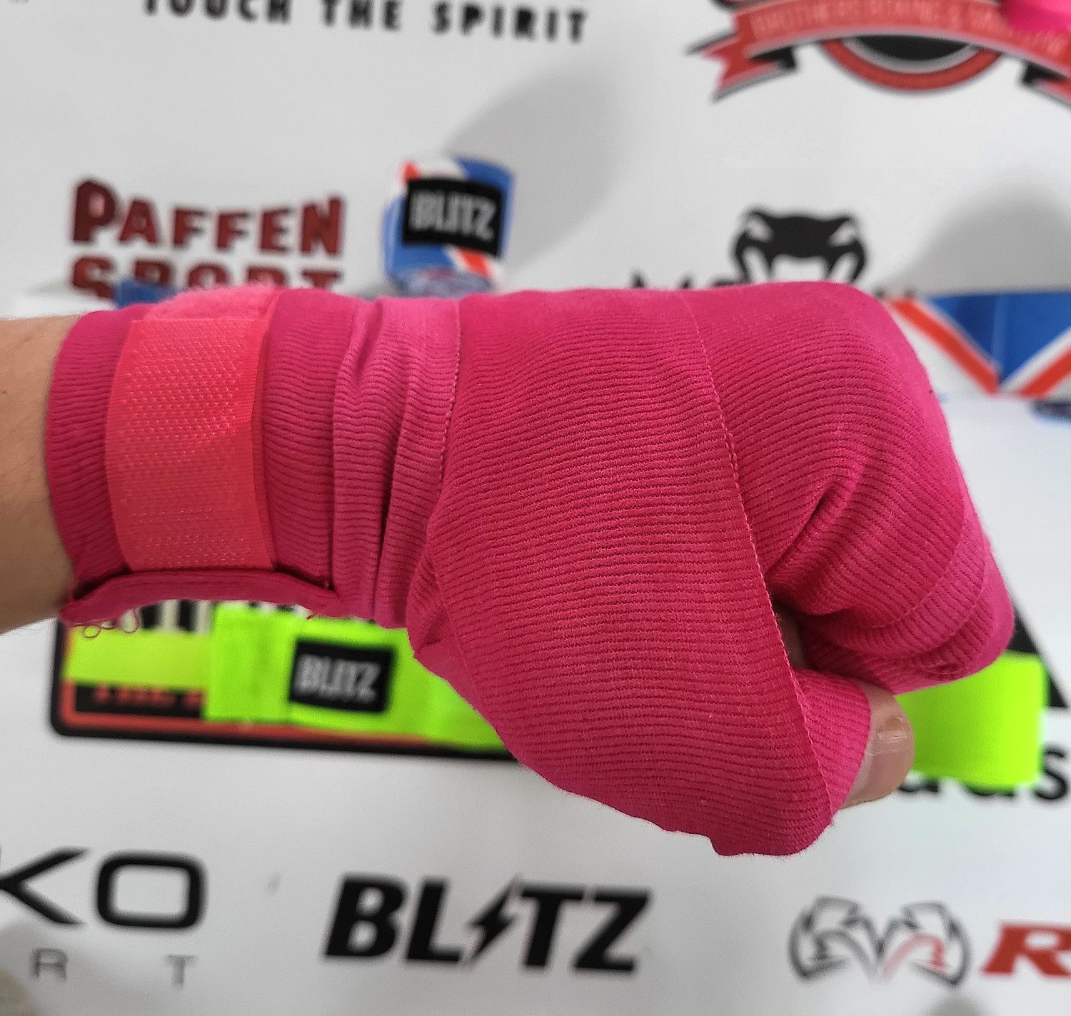 Бинти для боксу BLITZ 4,5м 3м  Оригінал  напівеластичні