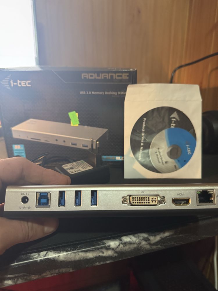 i-Tec Memory Docking Station Advance (U3MEMDOCK) – USB 3.0