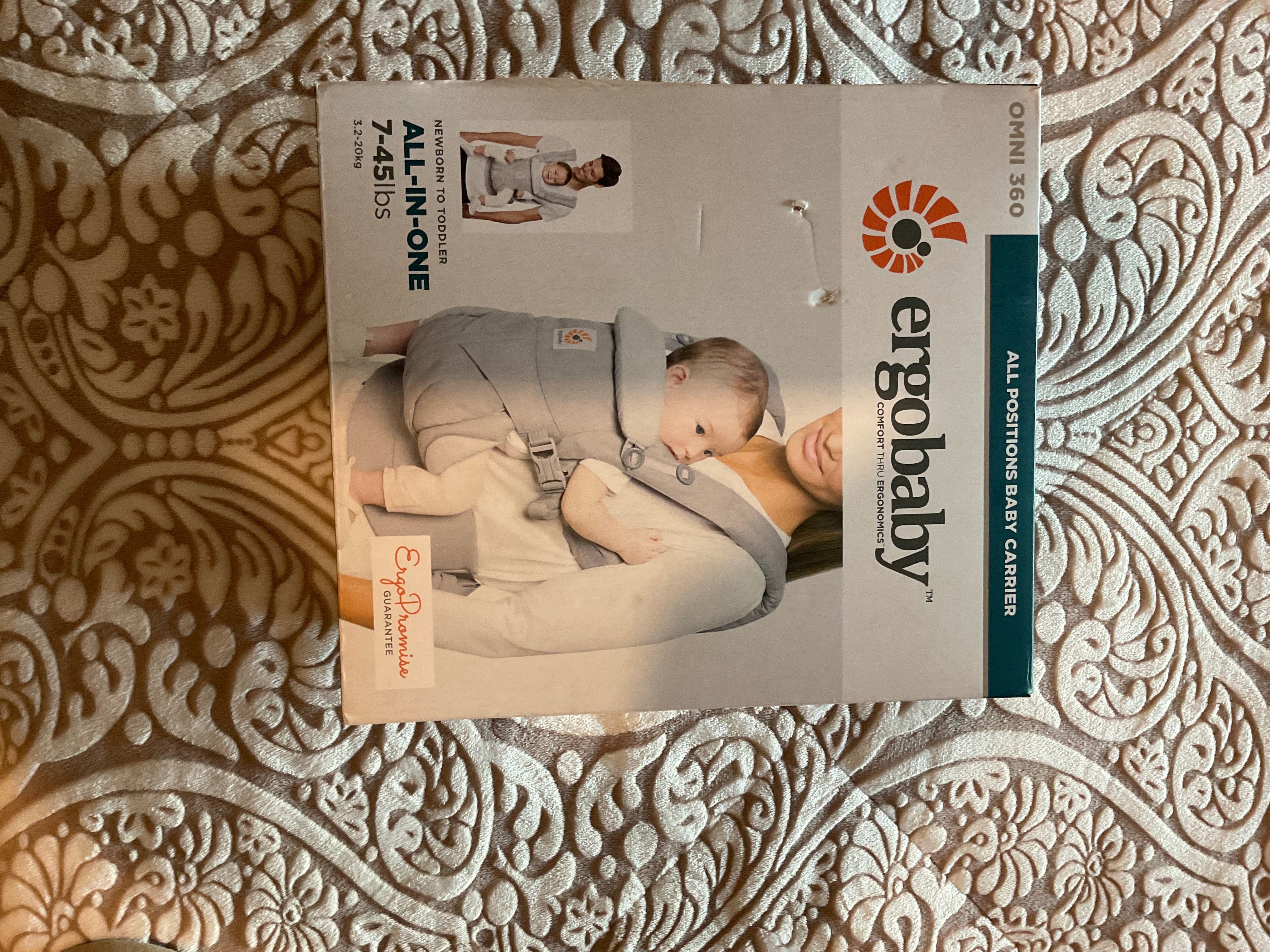 Marsúpio Ergobaby 360 carrier, novo