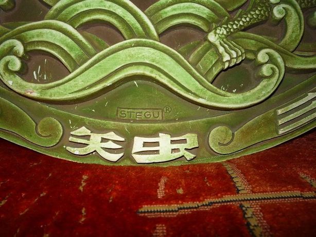 Ozdoba - Koło - Smoki - Znaki Chińskie