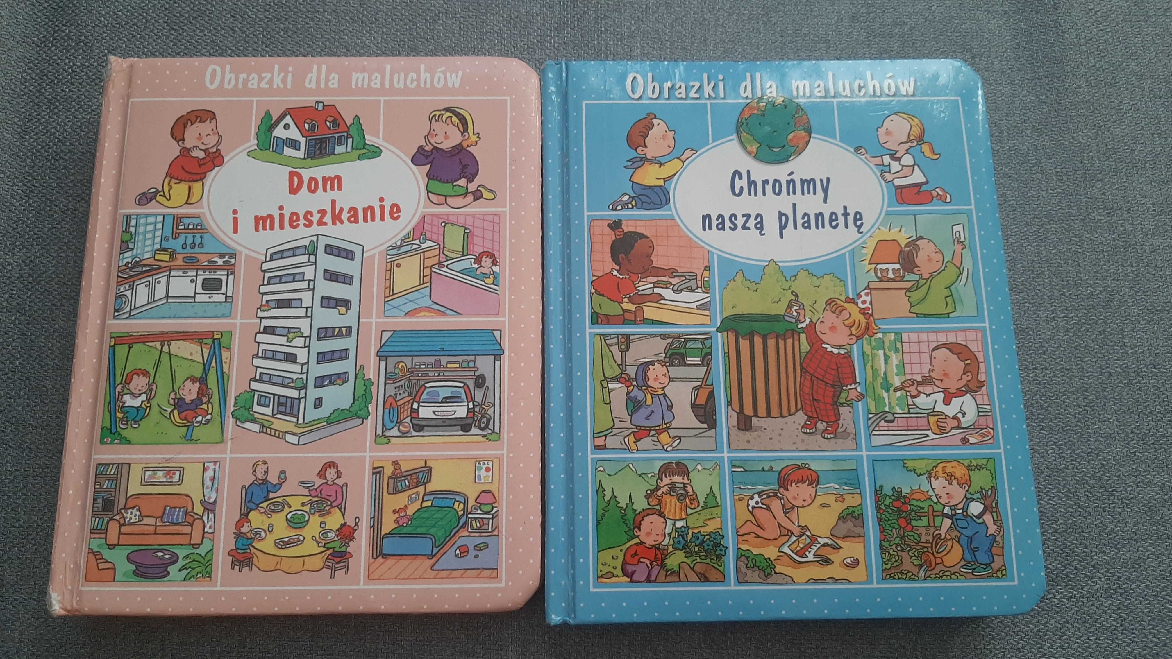 Emillie Beaumont 2x Obrazki dla Maluchów Dom mieszkanie Chrońmy planet