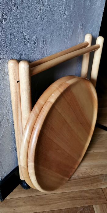 Stolik boczny, wózek barowy proj. Jens Quistgaard, Niemcy lata 60'