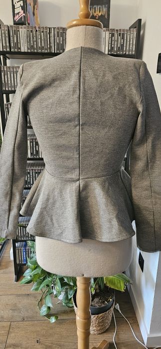 Żakiet marynarka szara xs