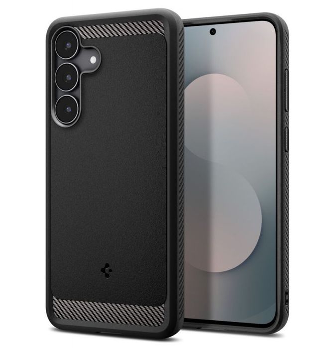 Spigen Rugged Armor Galaxy S25 Fe Matte Black