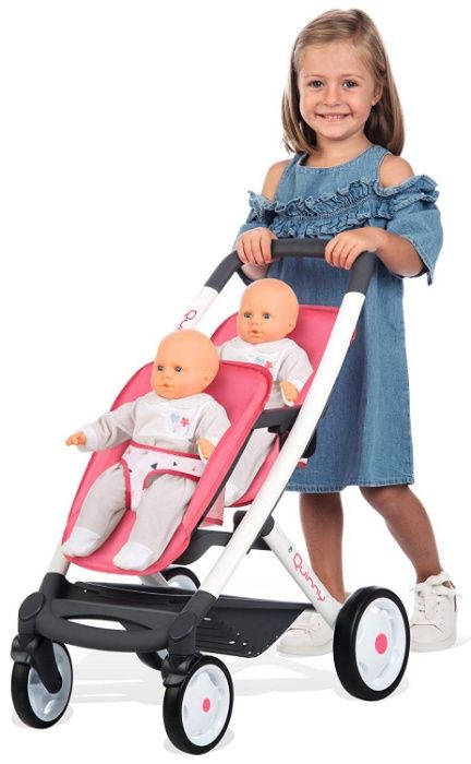 Коляска Maxi Cosi для кукол близнецов Smoby 253297