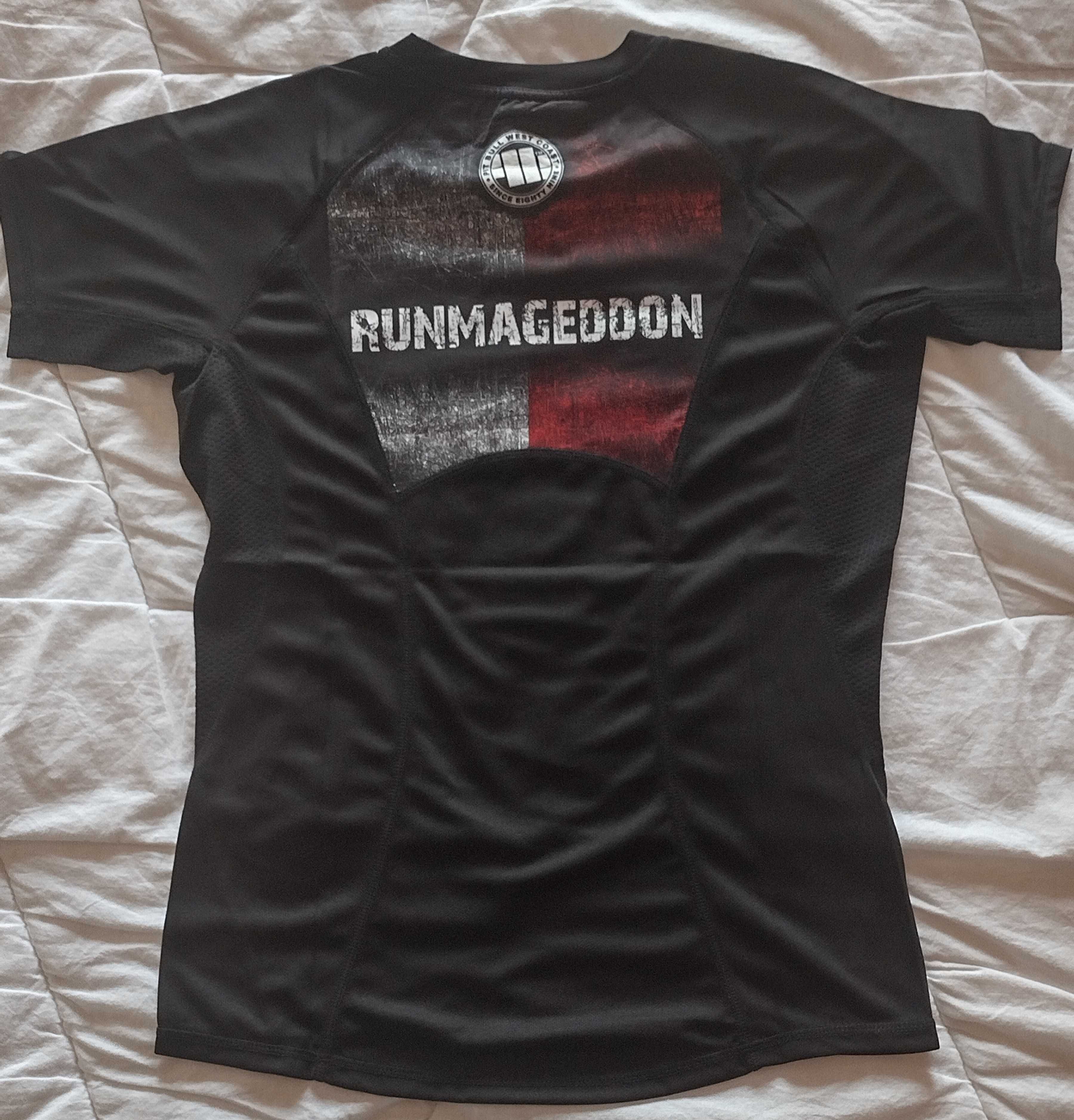 Koszulka Runmageddon Pit Bull West Coast Flag 2019 damska S