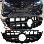 Grill MERCEDES W213 S213 C238 GT-R Panamericana AMG czarny