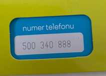 Złoty numer Orange