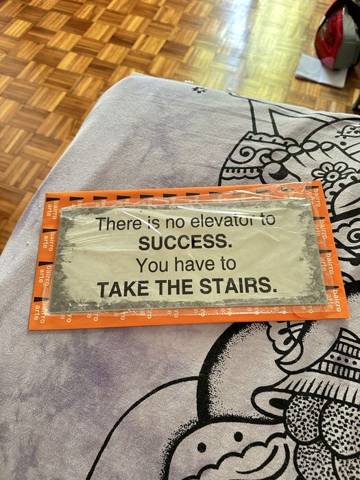Placa Decoração Success