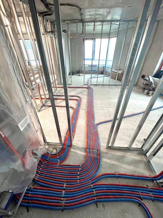 Замена Труб, Стояков, Канализации, Разводка в квартире - Одесса