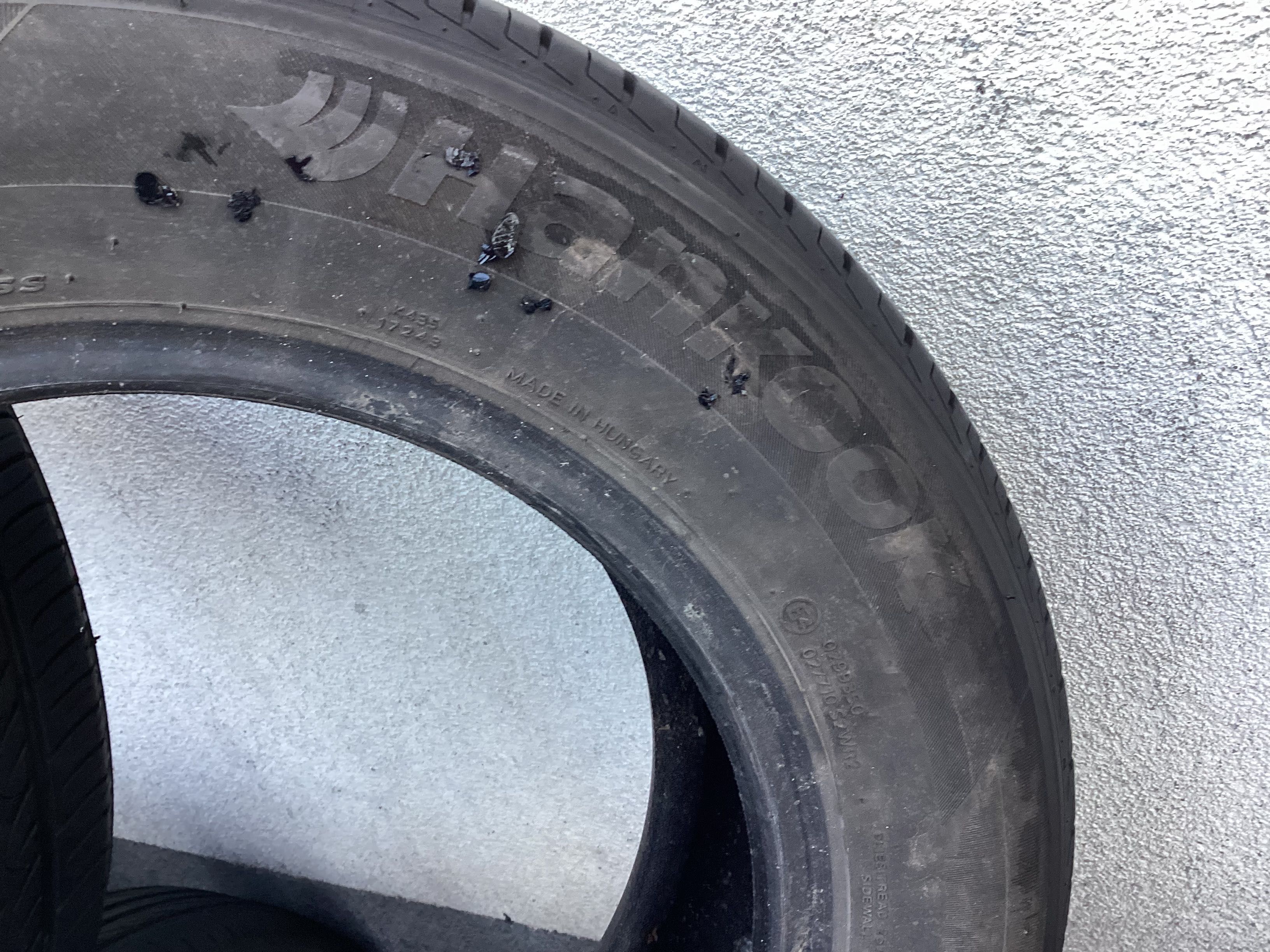 HANKOOK 195/65r15 2szt opony lato letnie 6mm 2018r