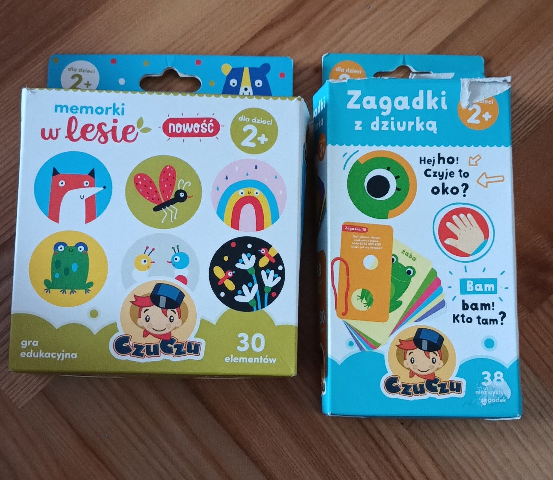 Czu czu memorki i zagadki z dziurką