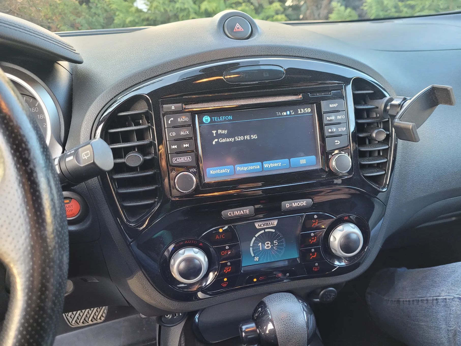 Nissan Juke Nissan Juke Nissan Juke 1.6 Acenta XTronic, benzyna+LPG, automat, 2017