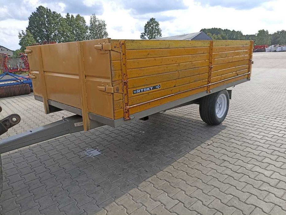 Przyczepa rolnicza  wywrotka Ryski 5 ton