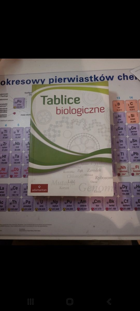 Tablice biologiczne