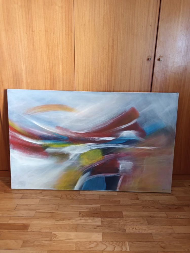 Quadros em tela pintados à mão