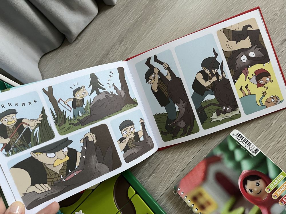 Smart Games Little Red riding hood czerwony kapturek gra logiczna