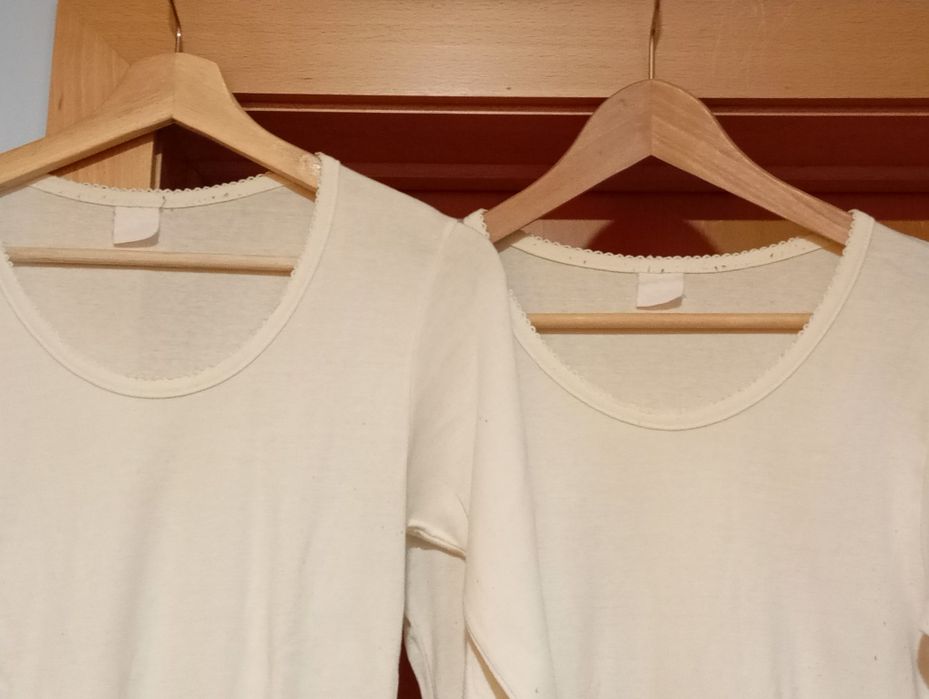 Interiores de manga comprida