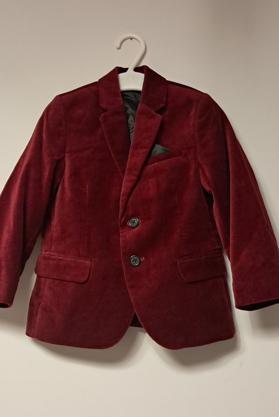 Marynarka bordowa h&m