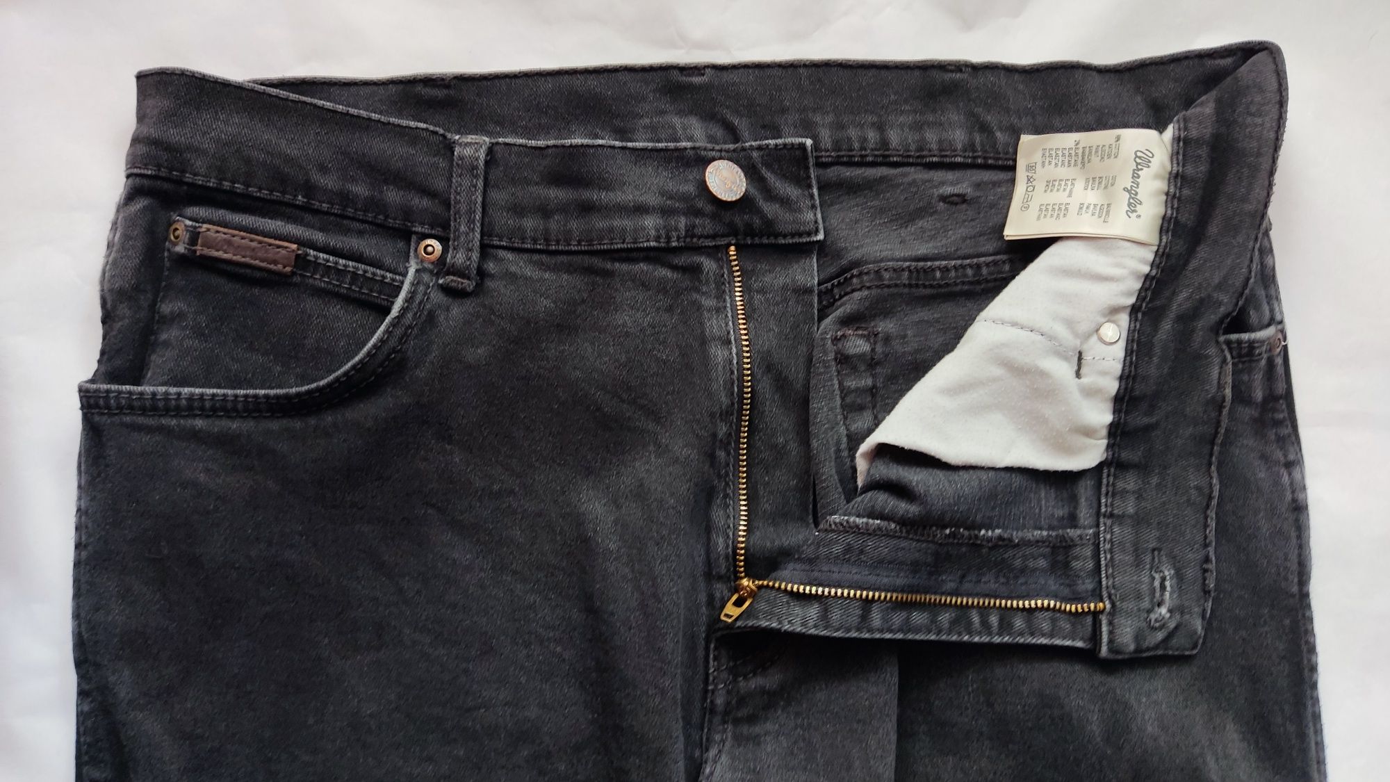 Czarne klasyki jeansy Wrangler Texas W 38 L 30 w pasie 94cm
