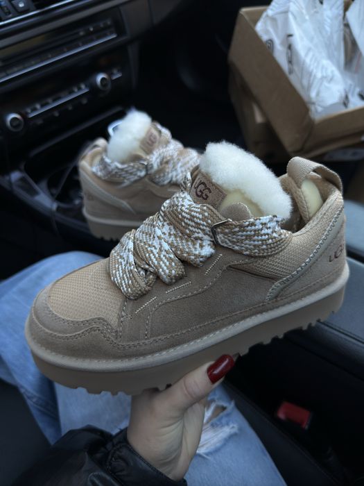 Зимові жіночі уги UGG Lowmel хутро Tasman натуральне