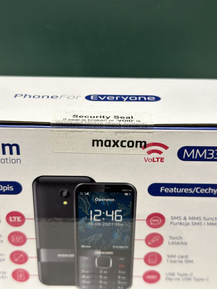 Maxcom MM334 zaplombowany NOWY