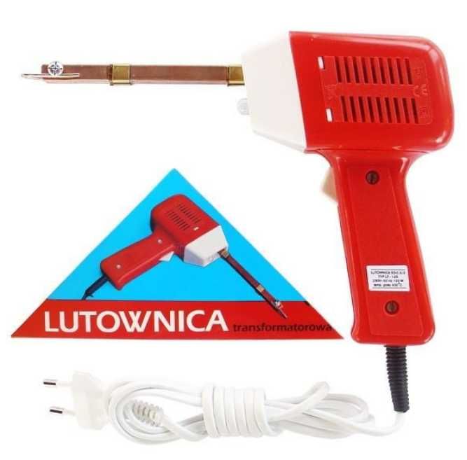 PROFESJONALNA Lutownica transformatorowa ZDZ 125W 230V z grotem 400°C