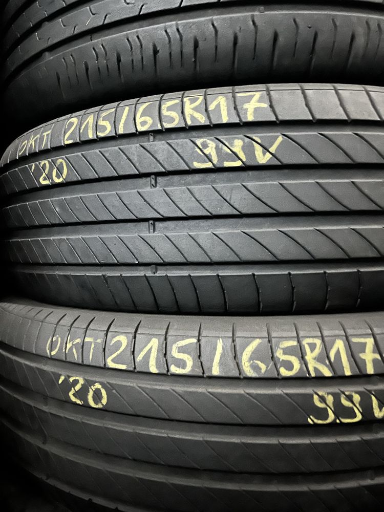 Шины лето б.у. 215/65 R17 MICHELIN Primacy4 склад резины