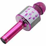 Mikrofon karaoke IZOXIS Różowy Bluetooth, Głośnik