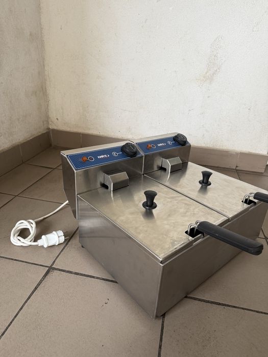 Фритюрниця Професійна Обʼєм 5+5 Літрів Кий В Нова !!!