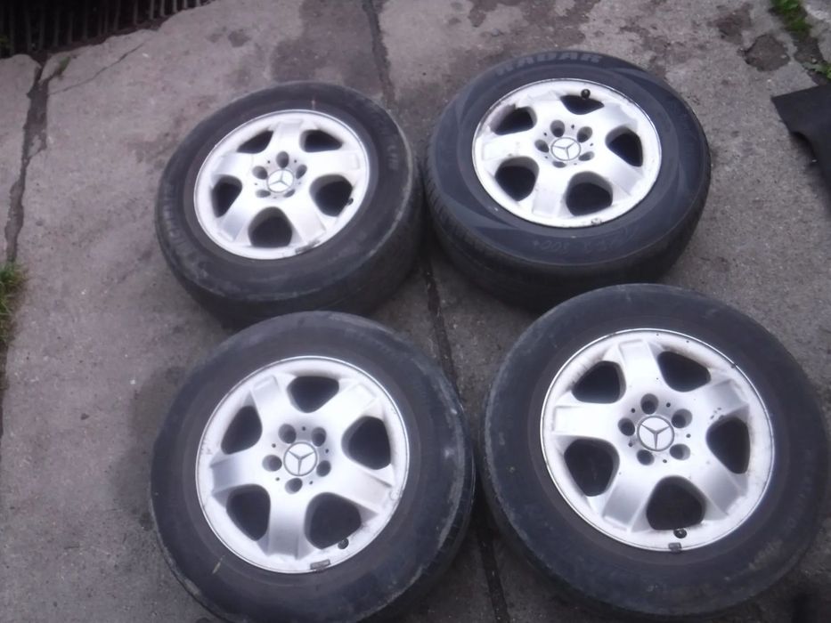 Mercedes ML W163 E klasa C klasa Vito w211 w203 5X112 alufelgi 17 ET52
