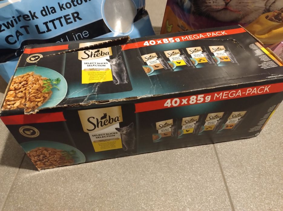 Karma dla kota Whiskas 7 kg+ karma sheba