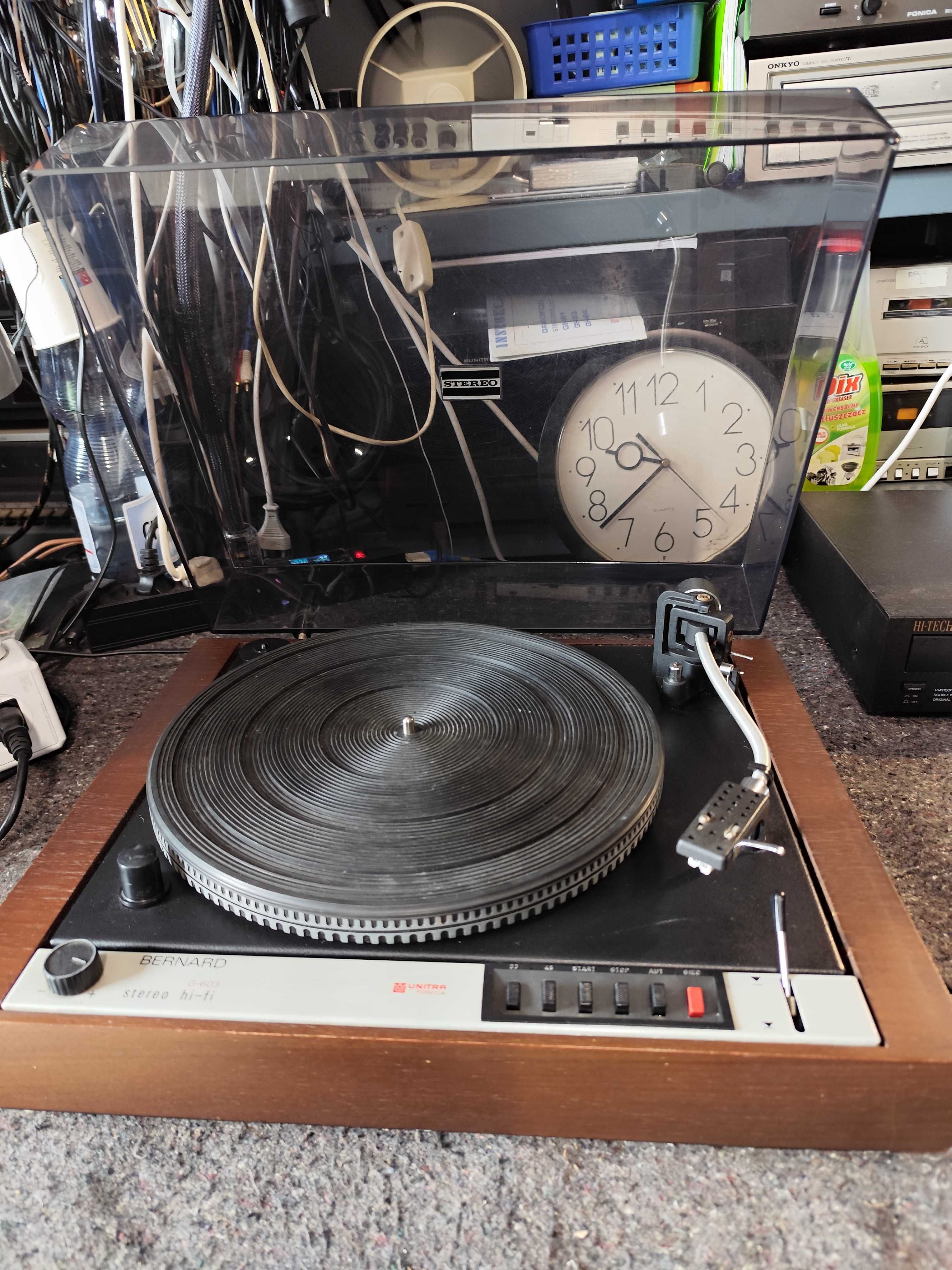 gramofon Bernard G-603 PRL! 1979r.