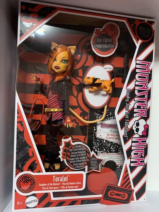 Монстер Хай  Торалей - Monster High Boo-riginal Toralei Stripe