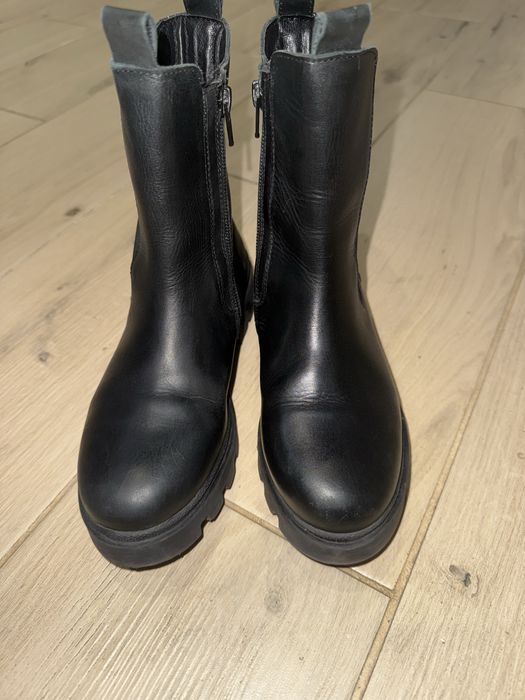 Черевики на дівчинку 33р з натуральної шкіри