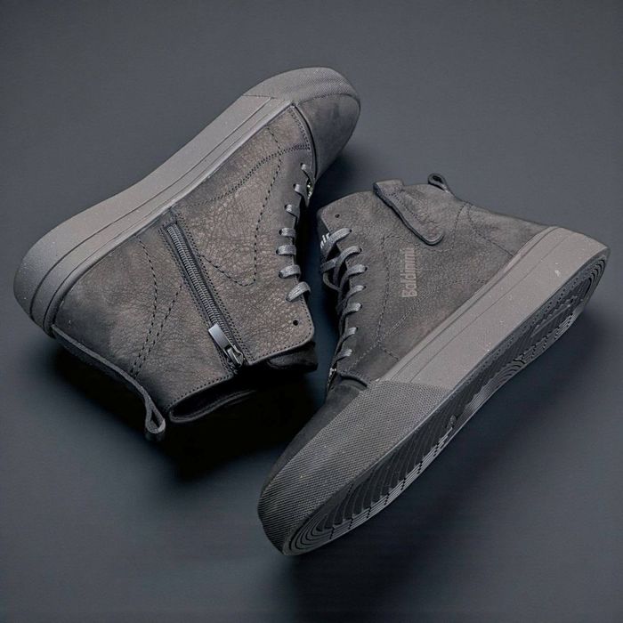 Теплі шкіряні черевики на байке Hugo, Calvin Klein, Baldinini