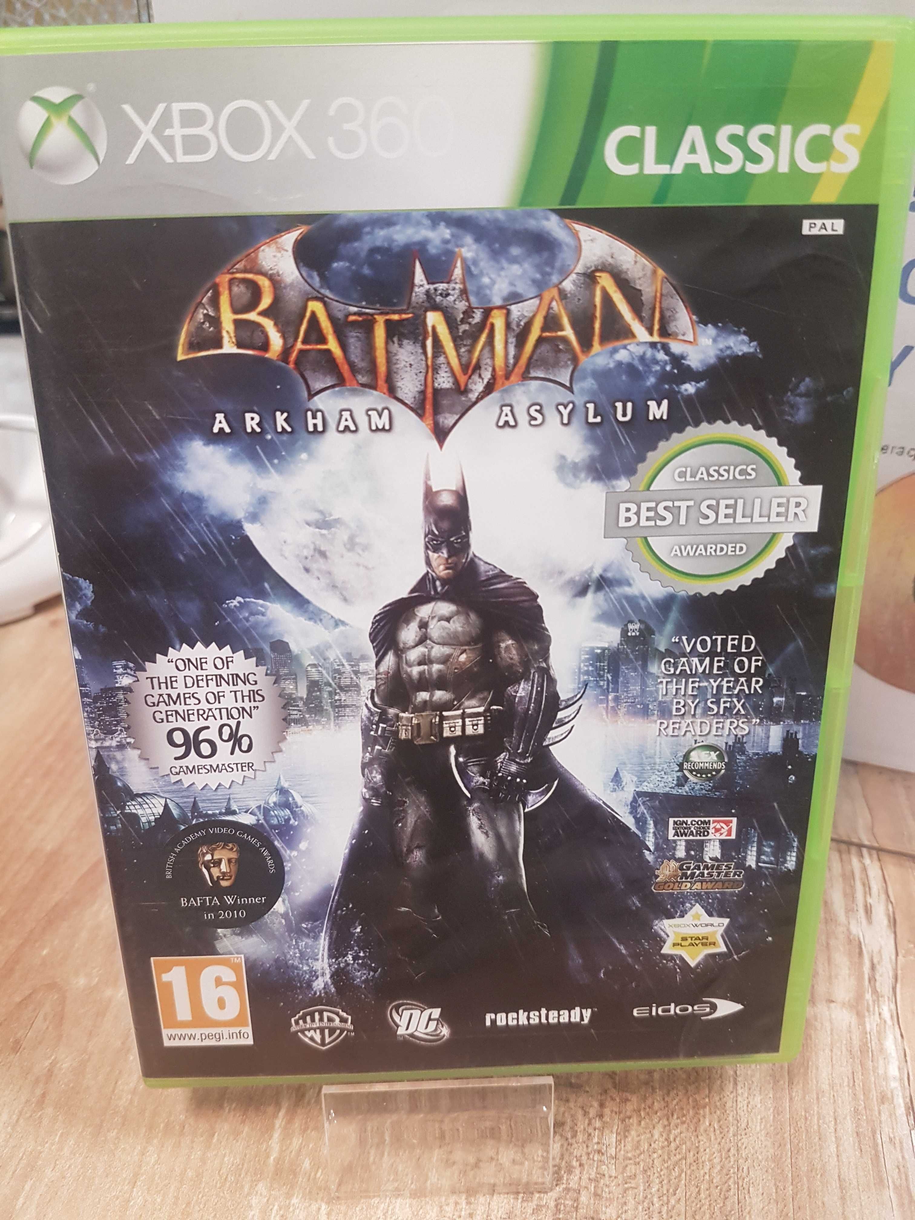 Batman: Arkham Asylum XBOX 360, Sklep Wysyłka Wymiana