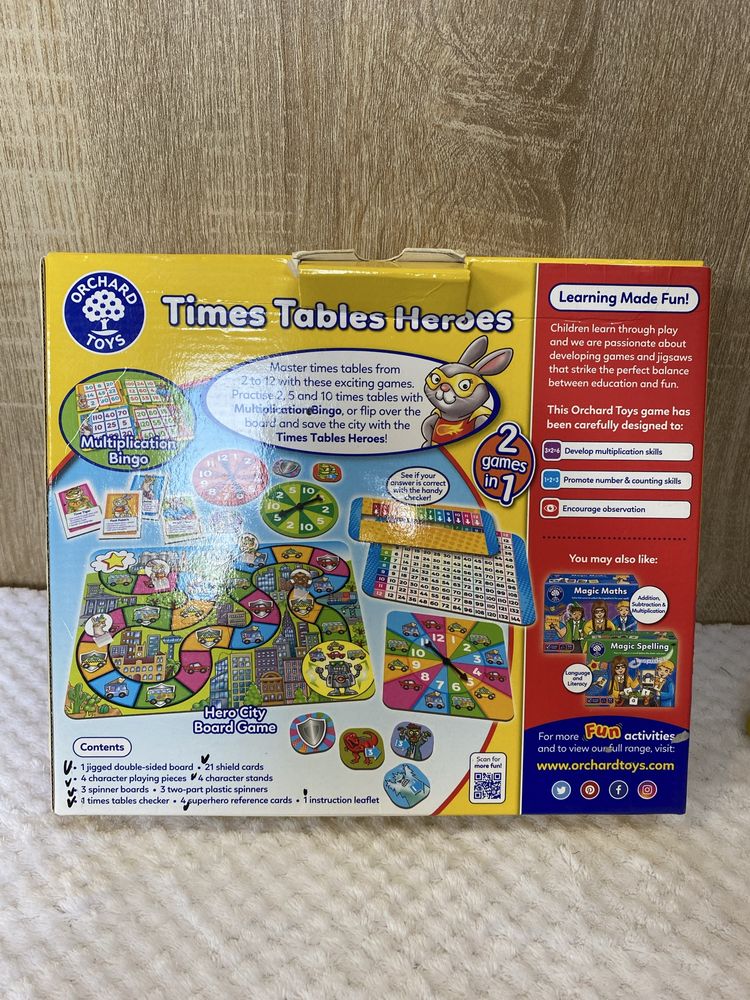Times Tables Heroes Orchard Toys