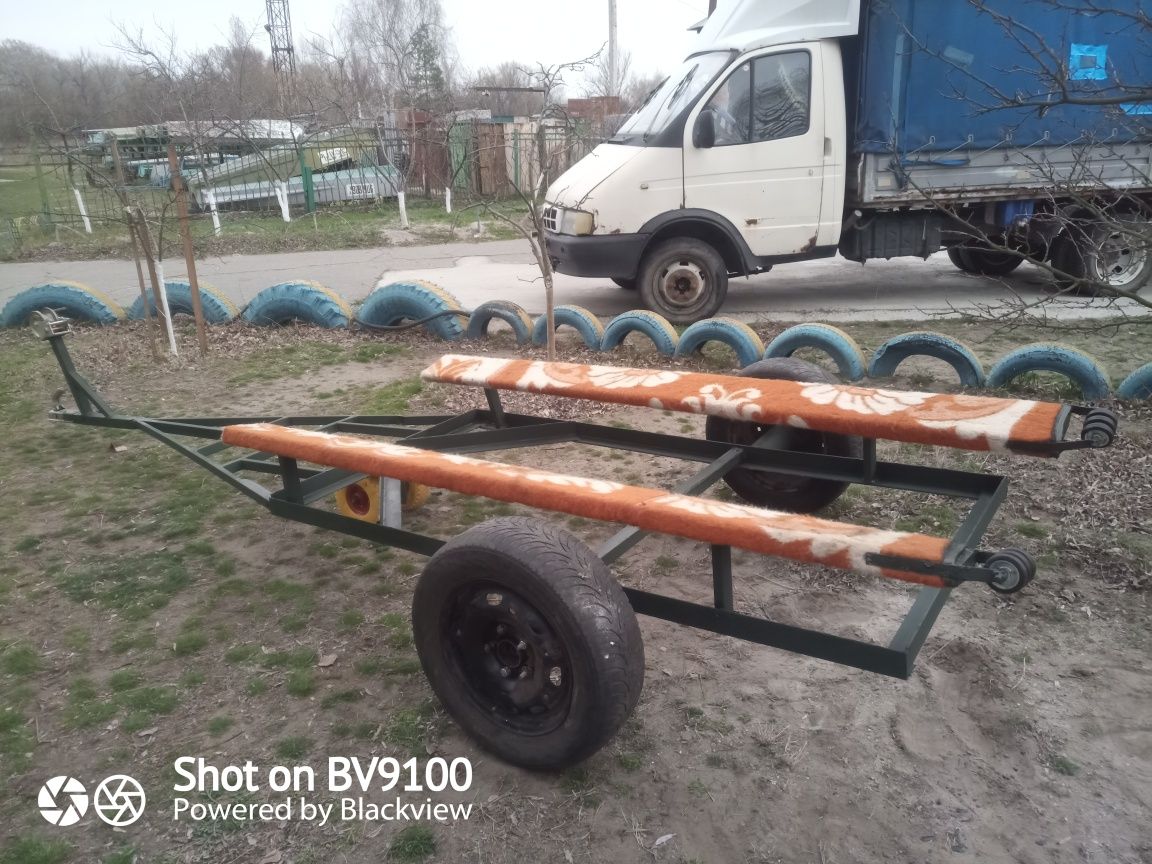 Лафет для лодки ла