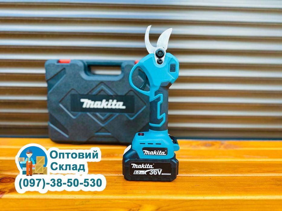 Акумуляторний сікатор Makita PES36BL 36V 8A Аккумуляторный секатор