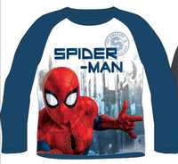 Bluzka Spider-Man z długim rękawem rozmiar 134