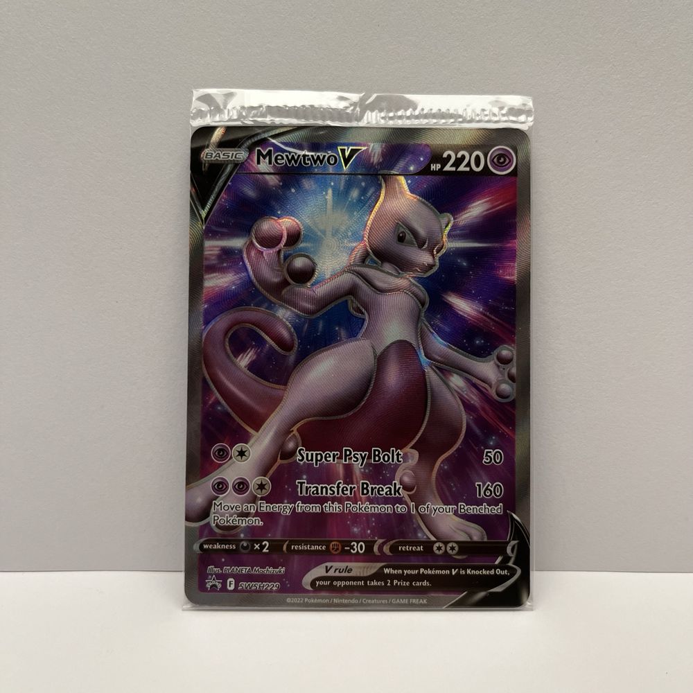 Karta Pokemon TCG Mewtwo V PROMO