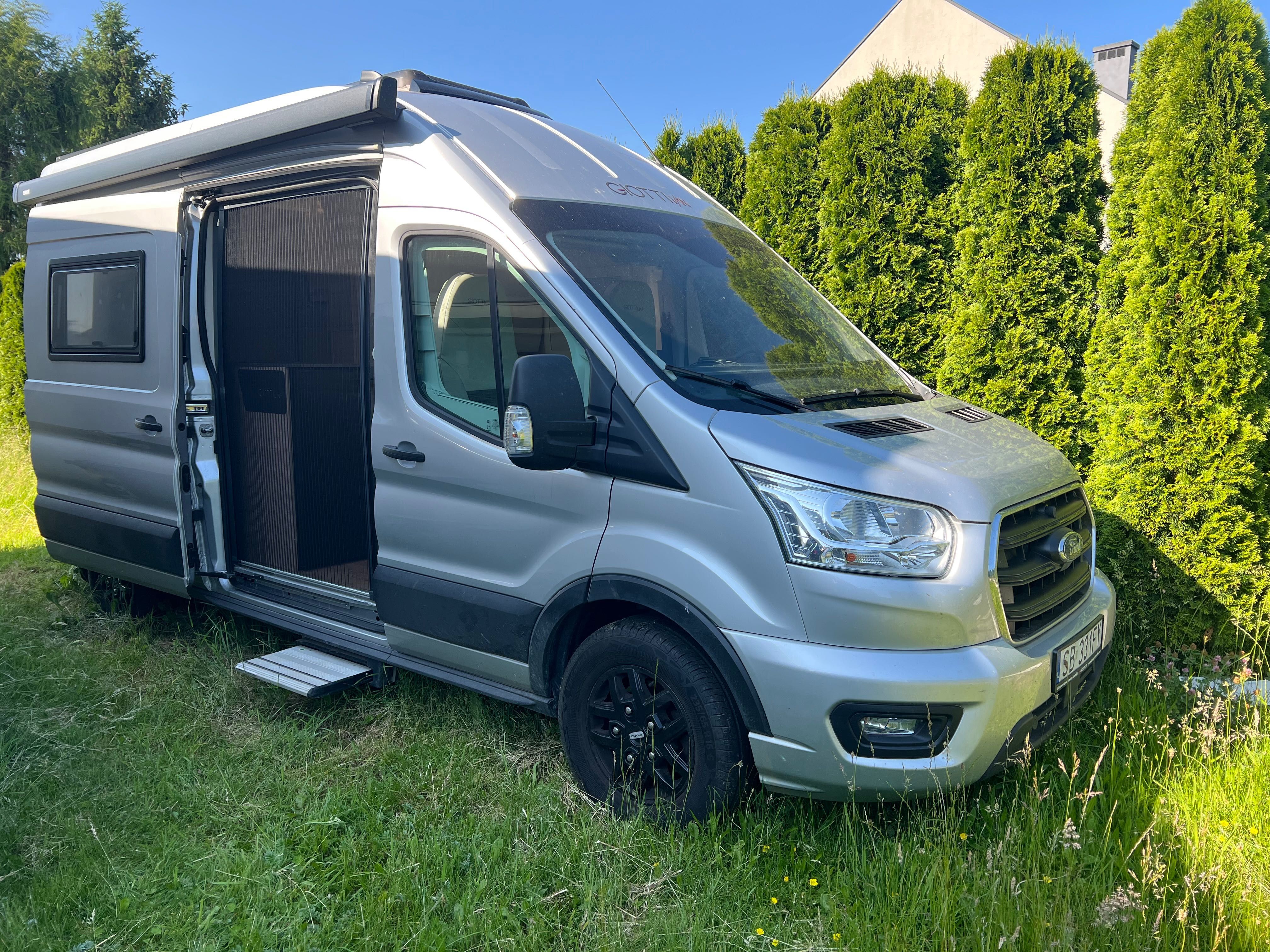 Wynajem kampervana Ford Transit 2024 r, Giottivan 60FT