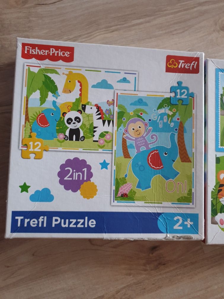 Puzzle Fisher-Price plus 2 latka